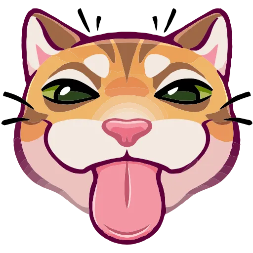 😛 Эмодзи «Рыжий» для Telegram