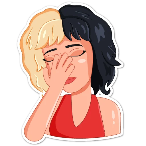 🤦‍♀️ Стикер «Cruella» для Telegram