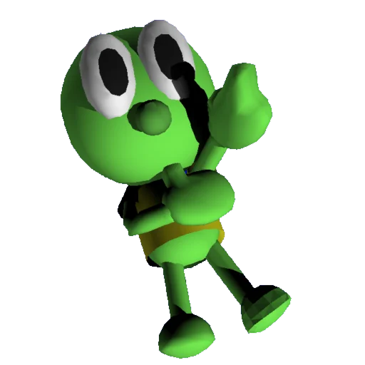 ⭐️ Стикер «charlie and greenly 3D» для Telegram