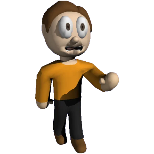😱 Стикер «charlie and greenly 3D» для Telegram