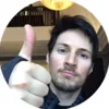👍 Эмодзи «pavel durov >» для Telegram