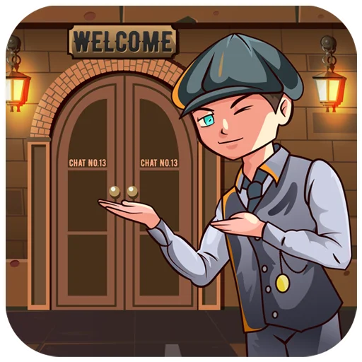 Стикерпак chat 13 stickers для Telegram — скачать