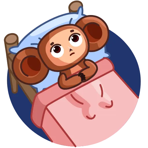 🥱 Эмодзи «Чебурашка» для Telegram