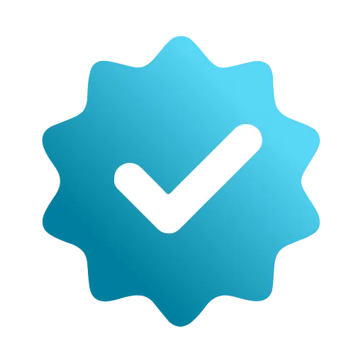 ✅ Эмодзи «редизайн галочки телеграма» для Telegram