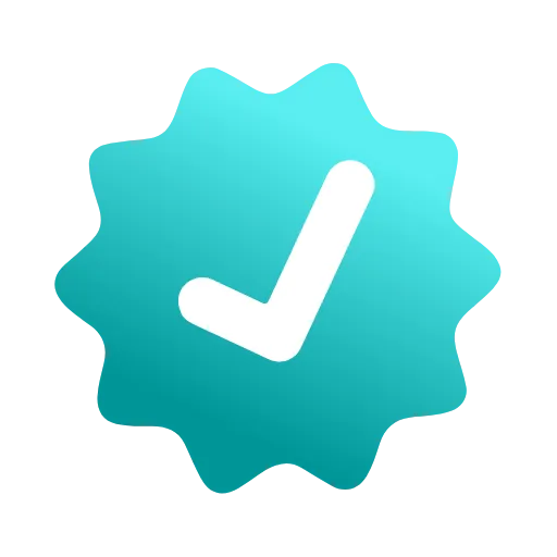 ✅ Эмодзи «редизайн галочки телеграма» для Telegram