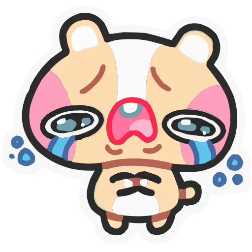 😭 Эмодзи «Набор эмоджи с хомячком Хомячи из ВК в качестве» для Telegram