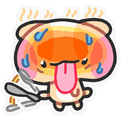 🥵 Эмодзи «Набор эмоджи с хомячком Хомячи из ВК в качестве» для Telegram