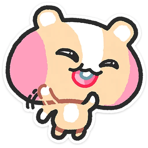 🐹 Стикер «Хомячи» для Telegram