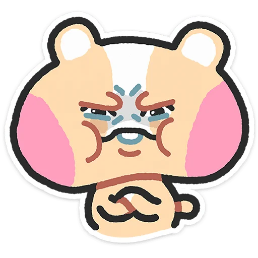 🐹 Стикер «Хомячи» для Telegram