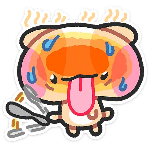 🥵 Стикер «Хомячи» для Telegram