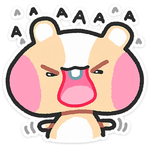 🐹 Стикер «Хомячи» для Telegram
