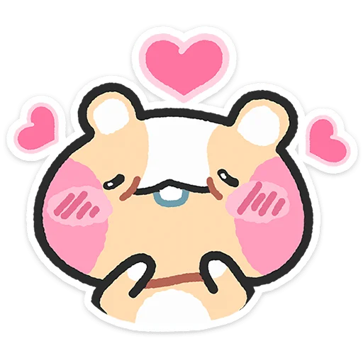 🐹 Стикер «Хомячи» для Telegram