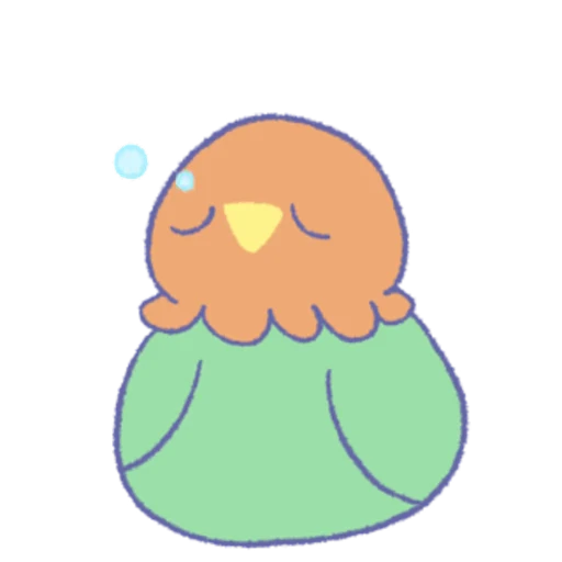 😴 Стикер «Cheerful Choco» для Telegram