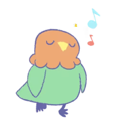 🎤 Стикер «Cheerful Choco» для Telegram