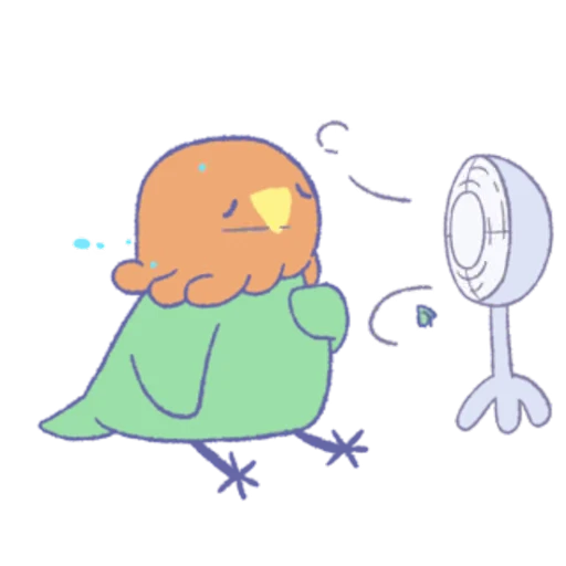 🥵 Стикер «Cheerful Choco» для Telegram