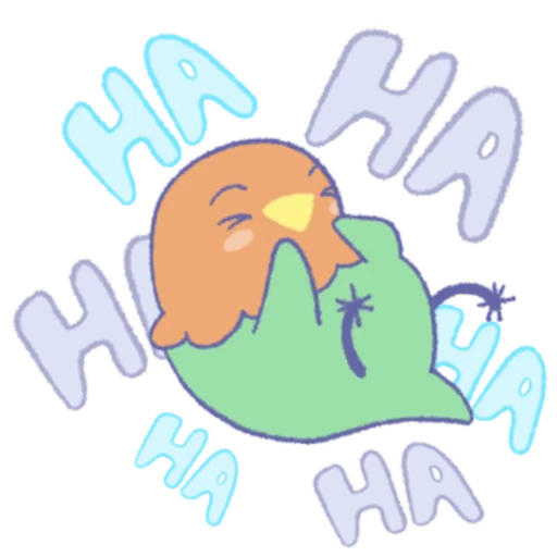 🤣 Стикер «Cheerful Choco» для Telegram