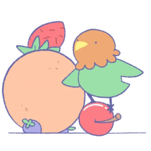 🌀 Стикер «Cheerful Choco» для Telegram