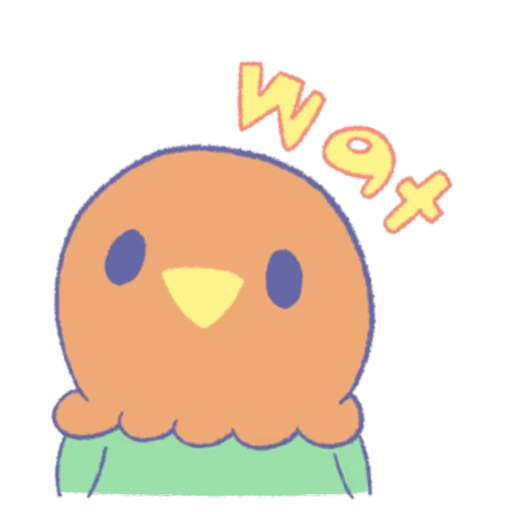 ❔ Стикер «Cheerful Choco» для Telegram