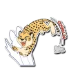 🤗 Эмодзи «Cheetah» для Telegram