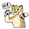 👋 Эмодзи «Cheetah» для Telegram