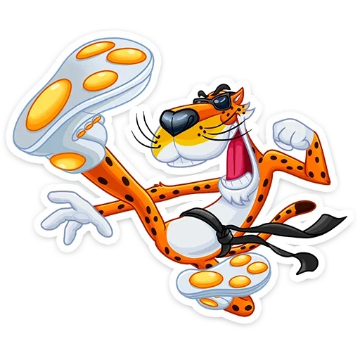 👊 Стикер «Cheetos &amp; Dream Team House» для Telegram