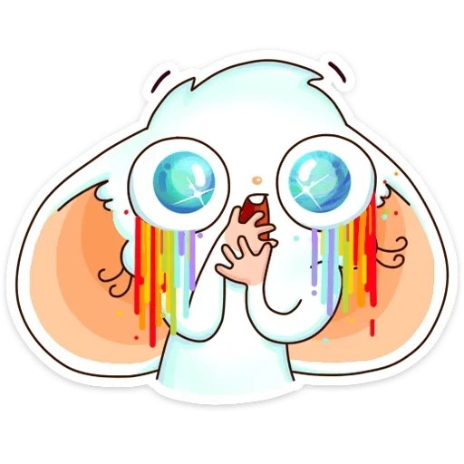 🌈 Стикер «Сырок» для Telegram