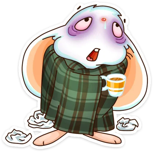 🤧 Стикер «Сырок» для Telegram