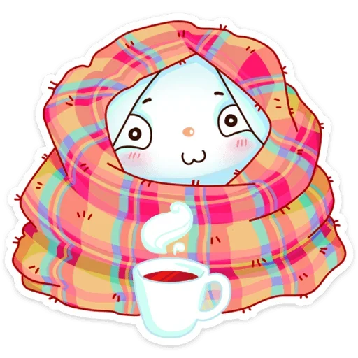 🍵 Стикер «Сырок» для Telegram