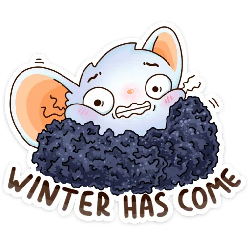 ❄️ Стикер «Сырок» для Telegram