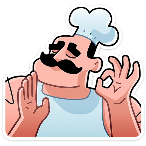 👌 Стикер «Шеф» для Telegram