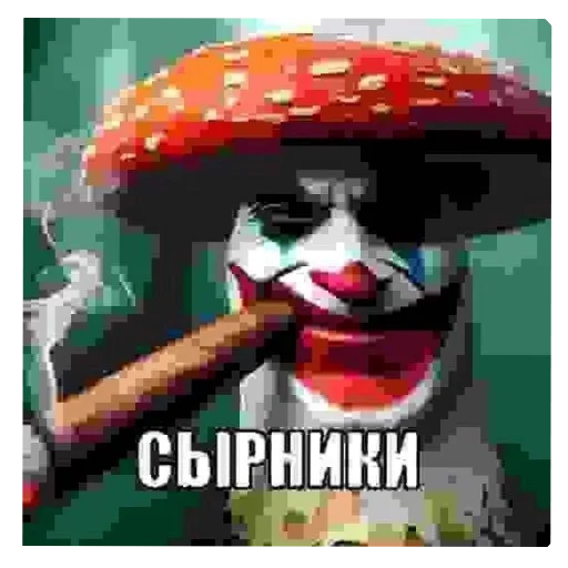 🍄 Стикер «актуалочка» для Telegram