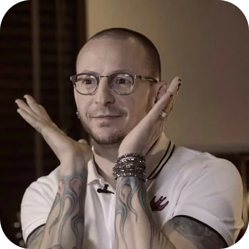 🙂 Стикер «Chester Bennington» для Telegram