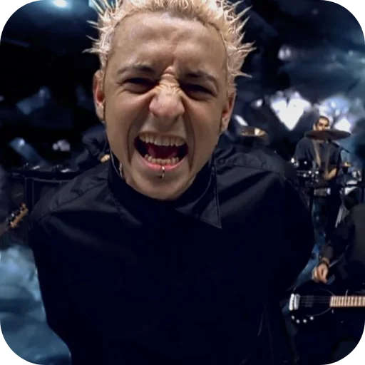 😡 Стикер «Chester Bennington» для Telegram