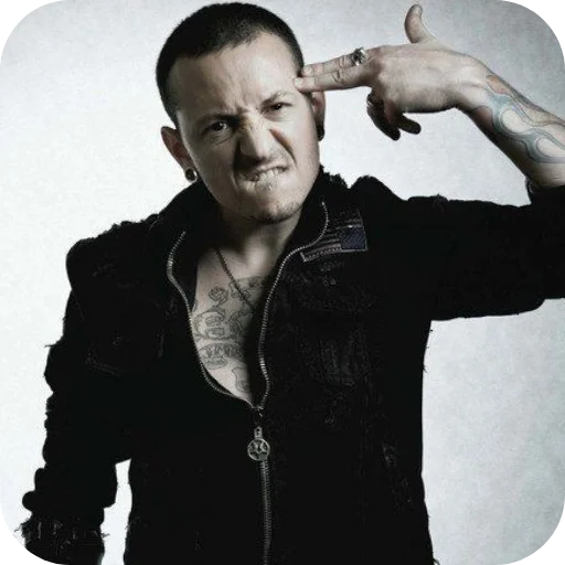 👈 Стикер «Chester Bennington» для Telegram
