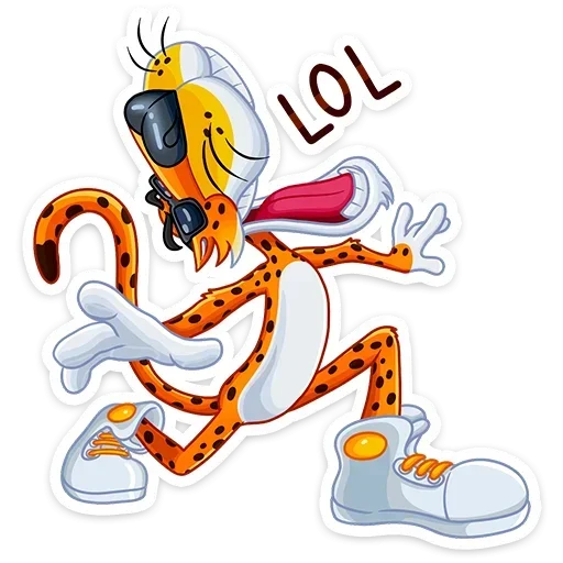 😁 Стикер «Chester Cheetah» для Telegram