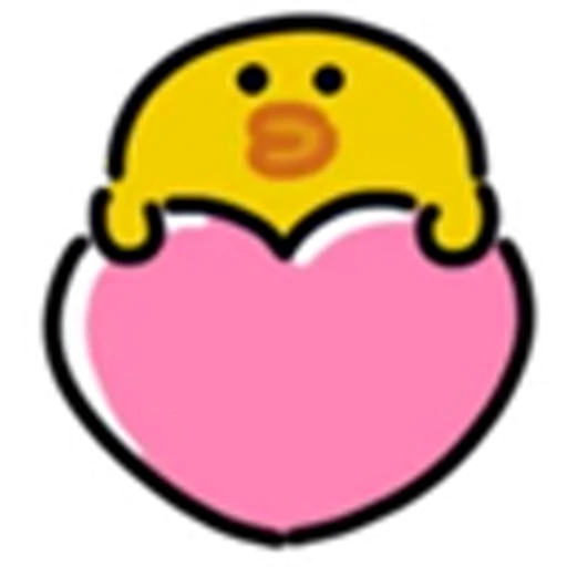 ❤ Эмодзи «chicken» для Telegram
