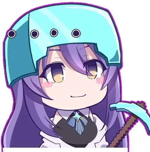 Стикерпак Chibi Moona Hoshinova для Telegram — скачать