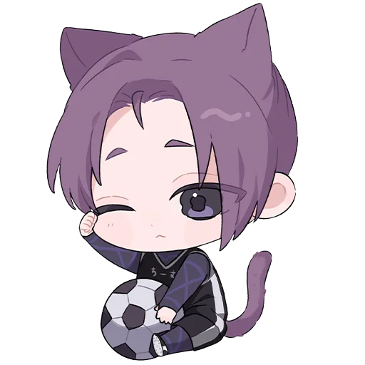 ⚽️ Стикер «[Chibi] Blue Lock» для Telegram