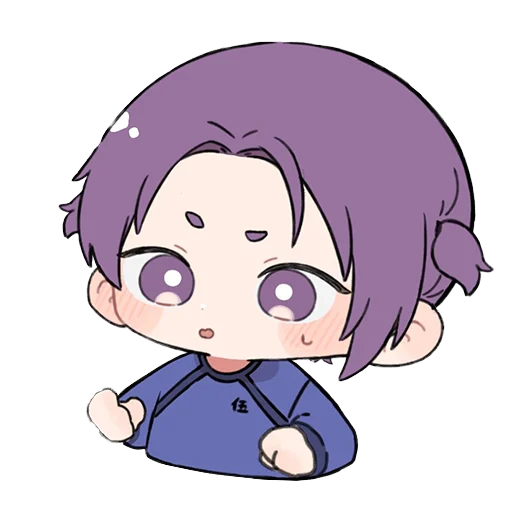 😯 Стикер «[Chibi] Blue Lock» для Telegram