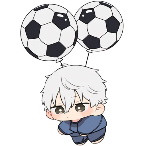 ⚽️ Стикер «[Chibi] Blue Lock» для Telegram