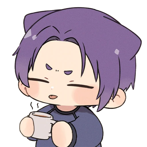 ☕️ Стикер «[Chibi] Blue Lock» для Telegram