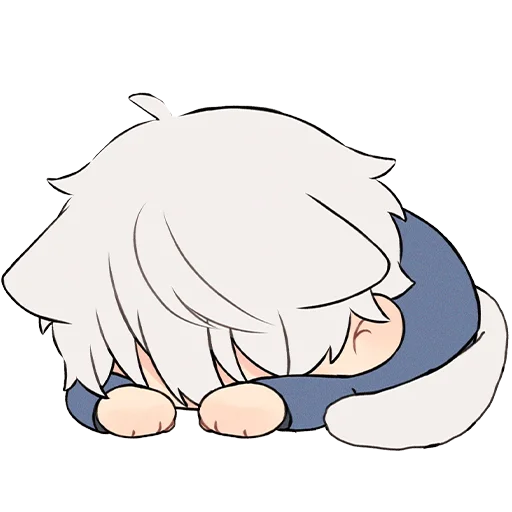 😴 Стикер «[Chibi] Blue Lock» для Telegram