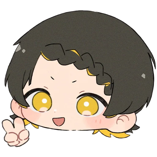 ✌️ Стикер «[Chibi] Blue Lock» для Telegram