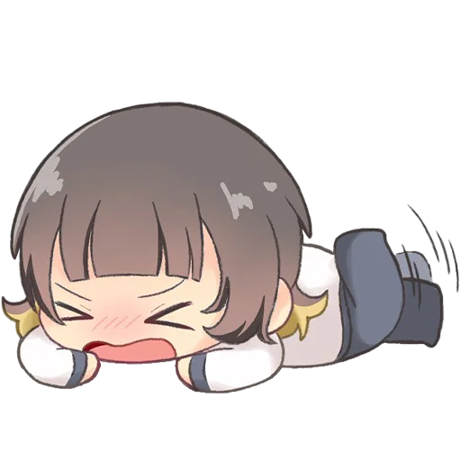 😫 Стикер «[Chibi] Blue Lock» для Telegram