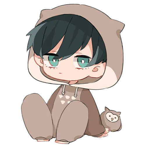 🦉 Стикер «[Chibi] Blue Lock» для Telegram