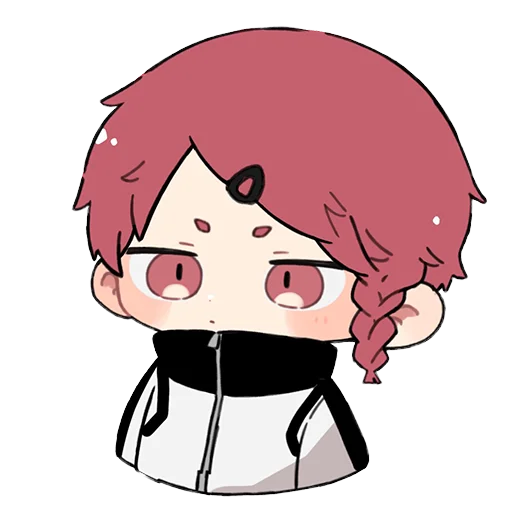 😐 Стикер «[Chibi] Blue Lock» для Telegram
