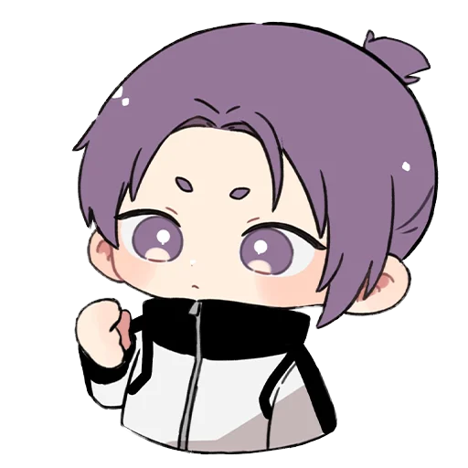 😐 Стикер «[Chibi] Blue Lock» для Telegram