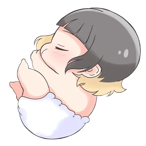 😴 Стикер «[Chibi] Blue Lock» для Telegram