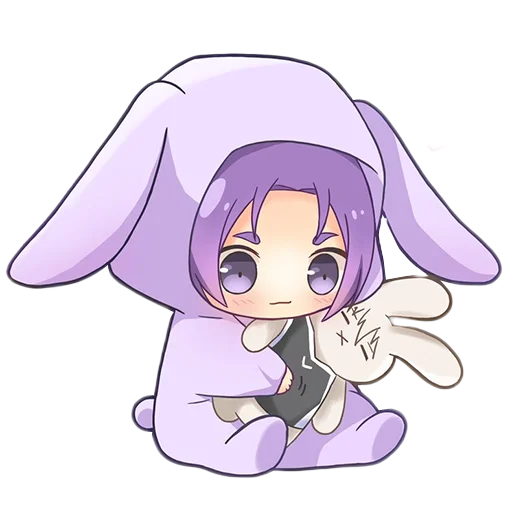 🐰 Стикер «[Chibi] Blue Lock» для Telegram