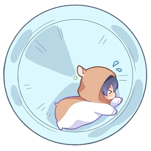 🐹 Стикер «[Chibi] Blue Lock» для Telegram